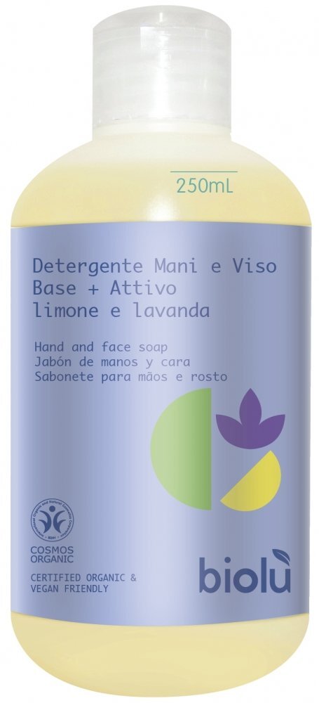 Biolu Sapun lichid cu lamaie si lavanda bio 250ml
