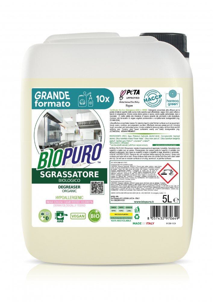 Biopuro Degresant universal hipoalergen ecologic 5l