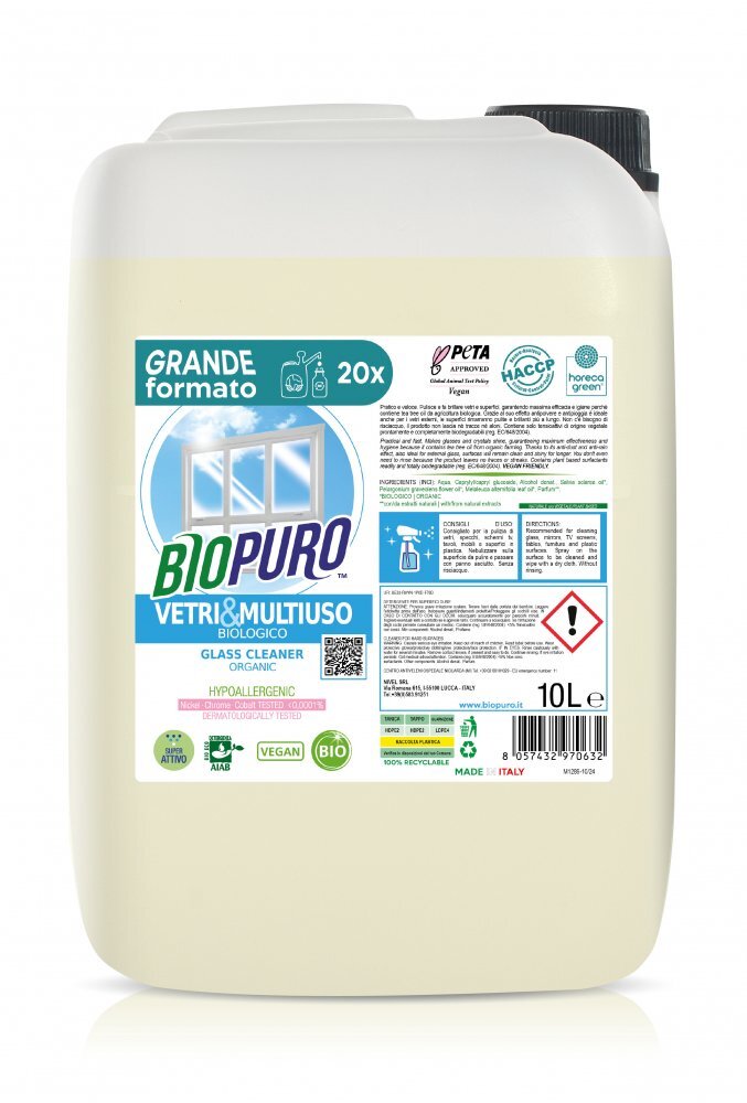 Biopuro Detergent universal pentru toate suprafetele hipoalergen ecologic 10l