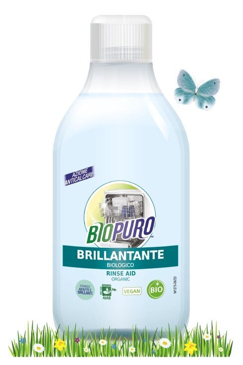 Biopuro Solutie de clatire pentru masina de spalat vase hipoalergena ecologica 250ml