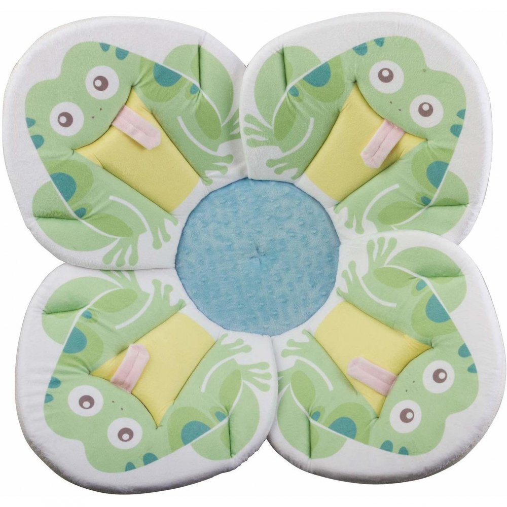 BloomingBath Cadita de plus si salteluta de joaca Lotus Broscuta