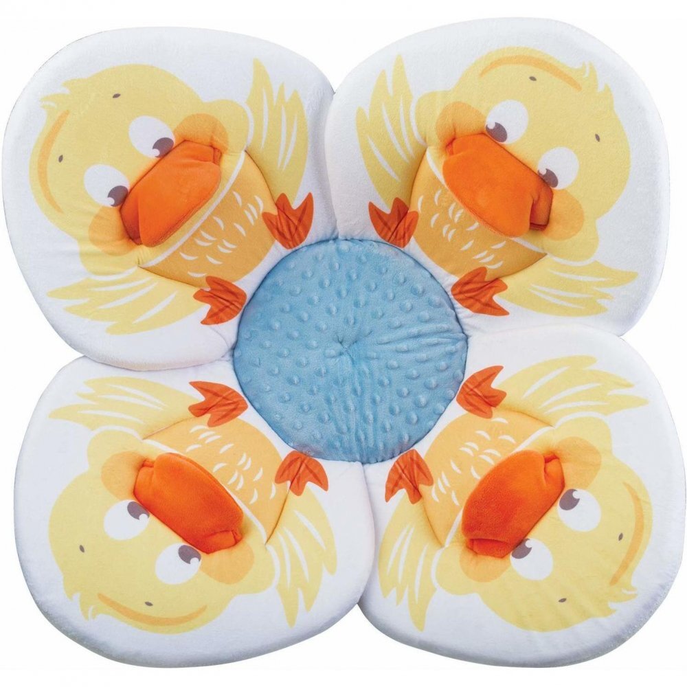 BloomingBath Cadita de plus si salteluta de joaca Lotus Ratusca