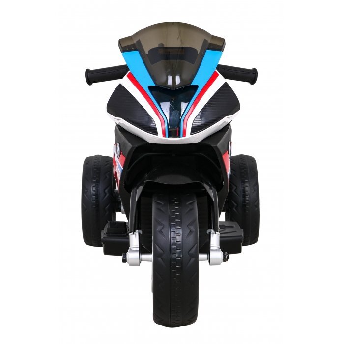 BMW Motocicleta electrica pentru copii HP4 rosu 70w cu panou audio lumini scaun piele 81x41x52 cm