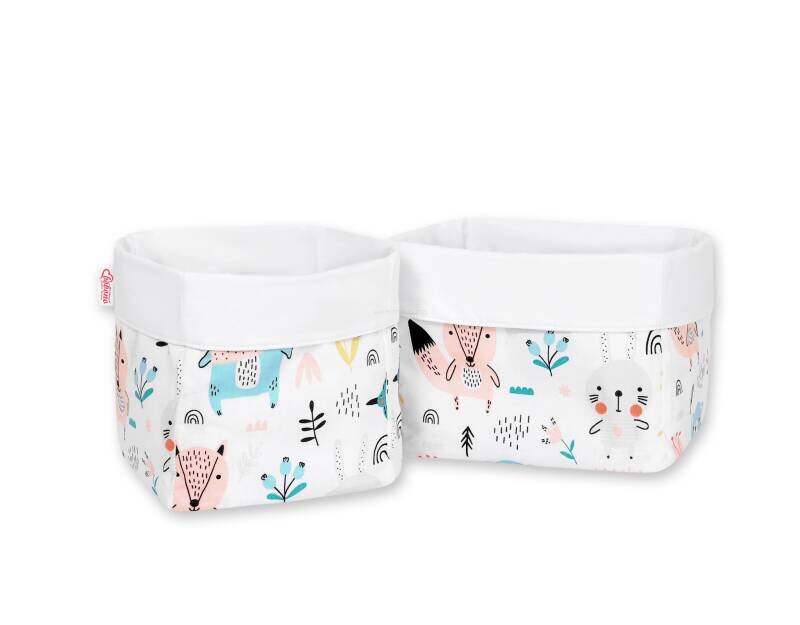 Bobono Set 2 cosuri pentru depozitare jucarii si accesorii Knights and Dragons