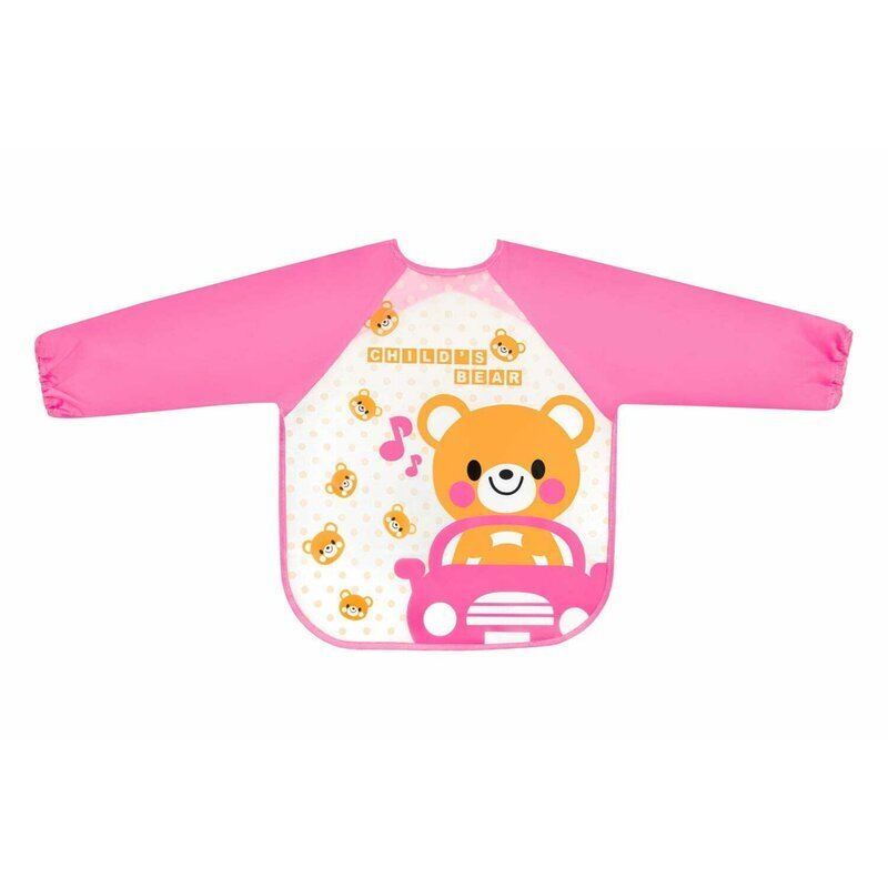 Bocioland Baveta impermeabila cu maneci lungi Bear