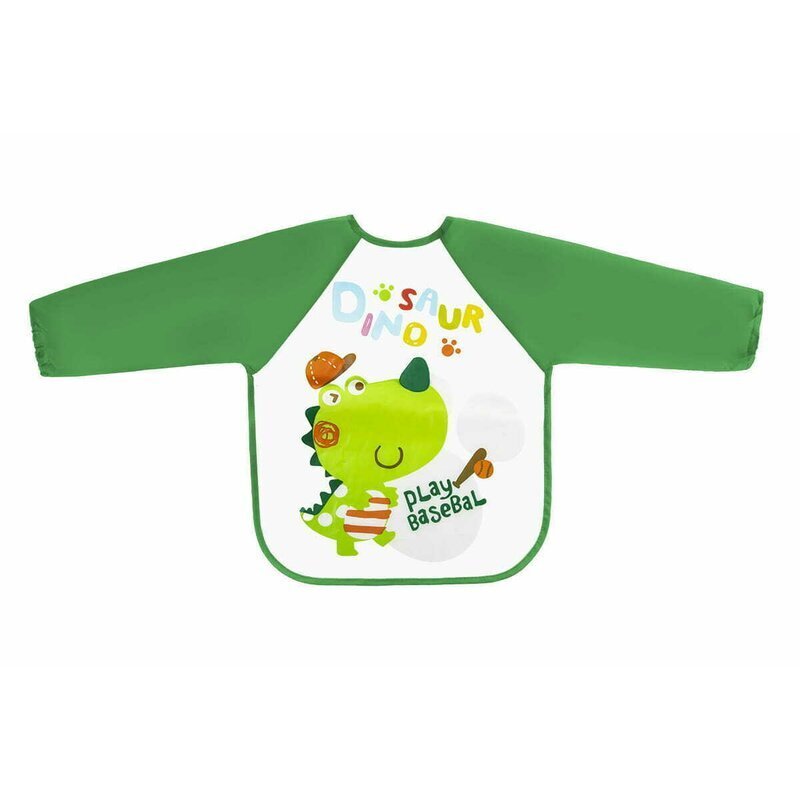 Bocioland Baveta impermeabila cu maneci lungi Dino