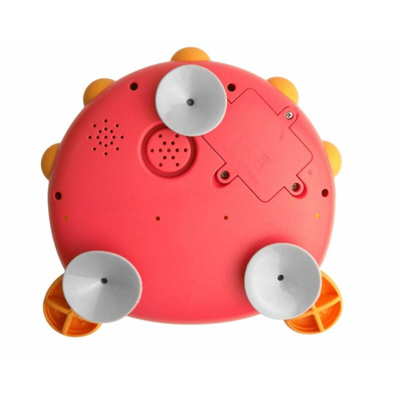 Bocioland Jucarie interactiva de baie 20x20 cm rosu