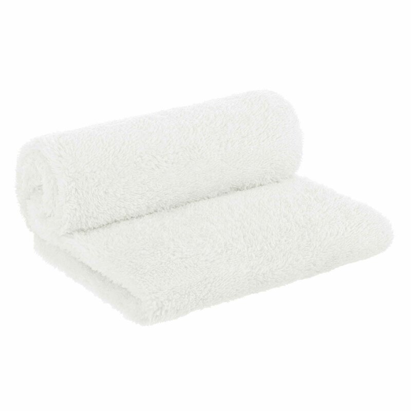 Bocioland Paturica pufoasa pentru copii din fleece 80 x 100 cm Ecru