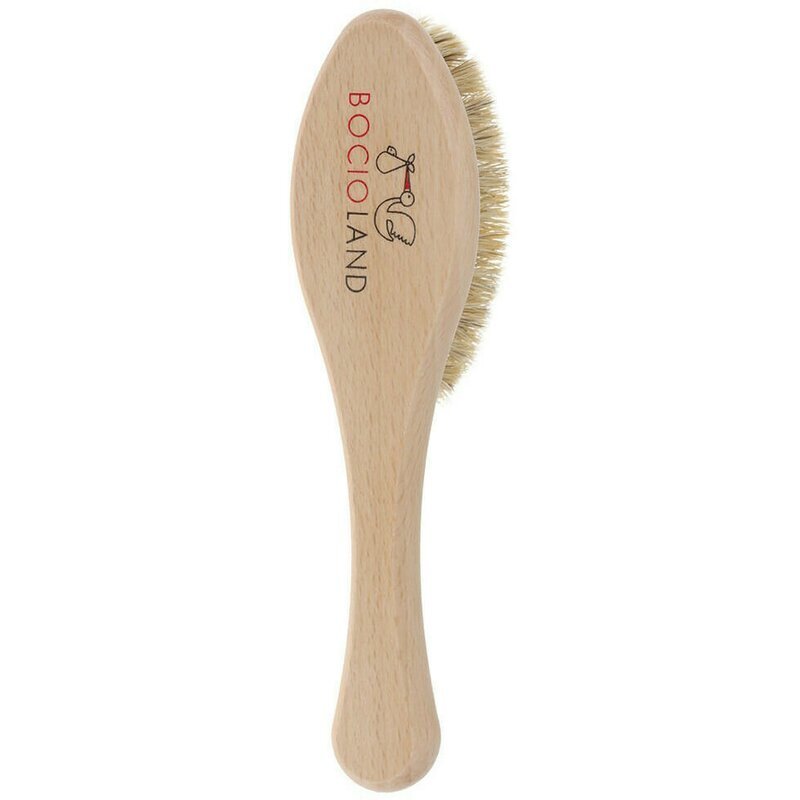 Bocioland Perie din par natural Maro
