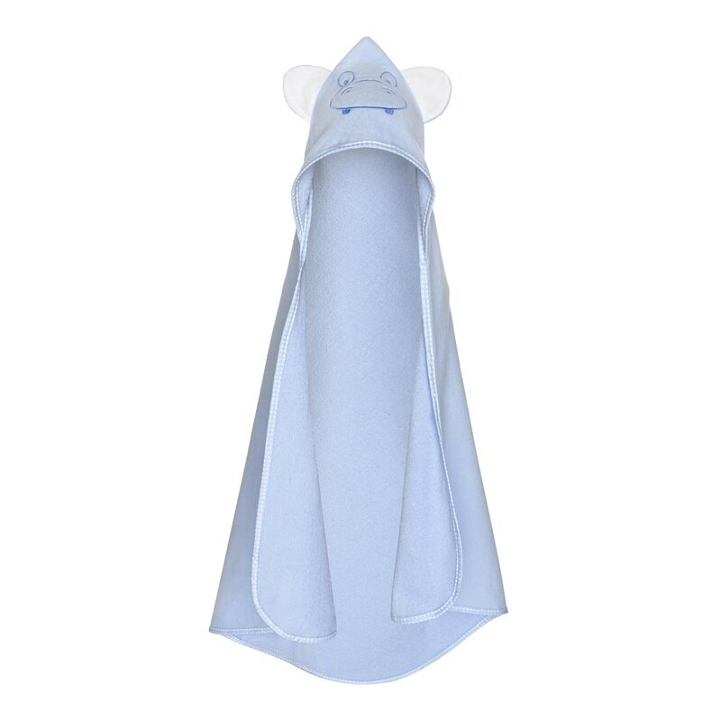 Bocioland Prosop din bumbac terry pentru copii Hippo Blue 80x80 cmgluga brodataurechi decorative