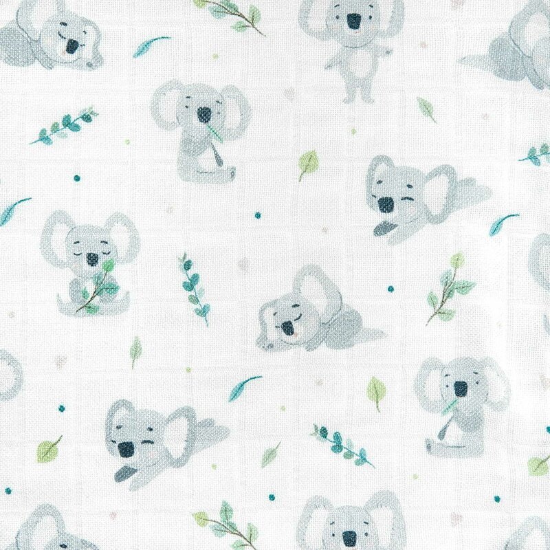 Bocioland Scutec din bambus 30x30 cm koala