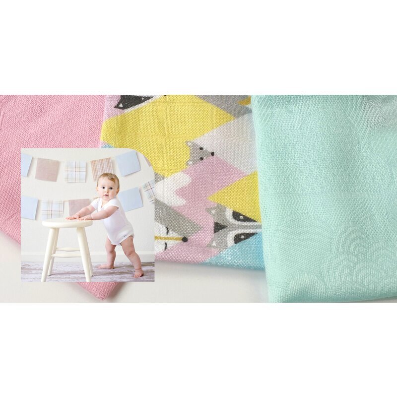 Bocioland Scutec din bambus 30x30 cm koala