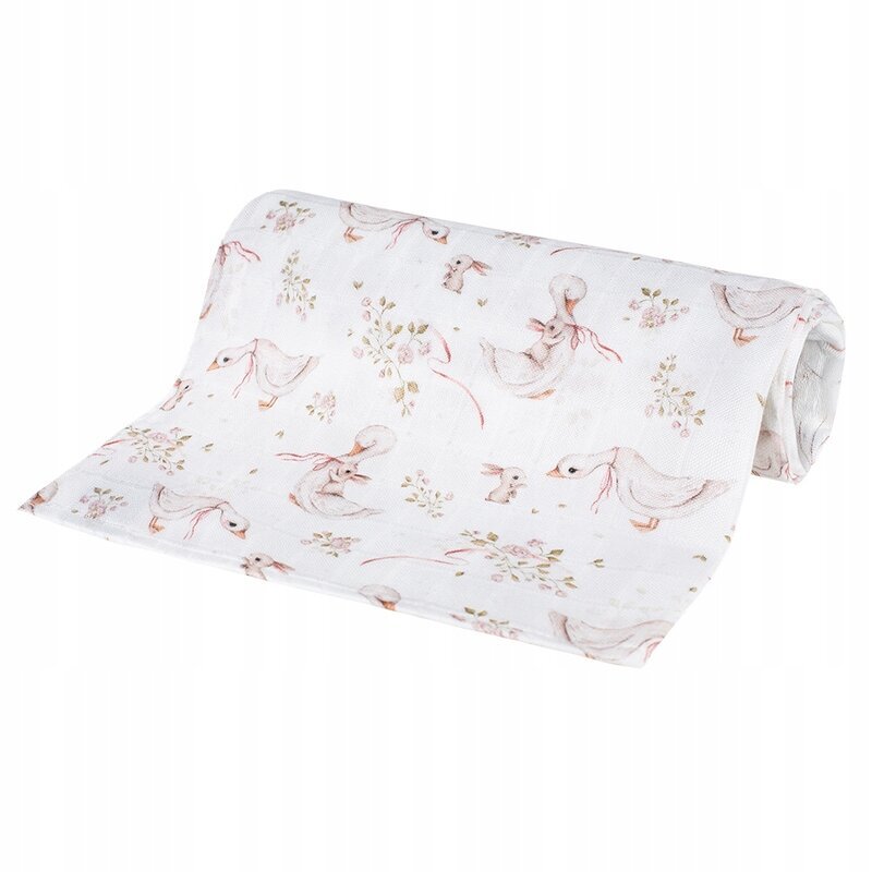 Bocioland Scutec din bambus Goose 75x75 cm multicolor
