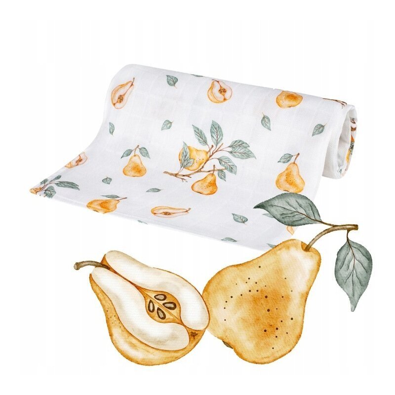 Bocioland Scutec din bambus Pears 75x75 cm multicolor