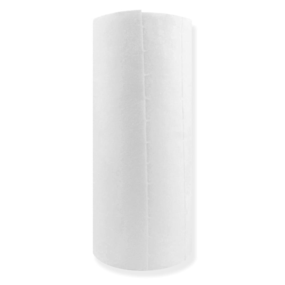 Bocioland Set 50 bucati prosopele Pe rola Din bumbac Hipoalergenice Biodegradabile 23x20 cm White