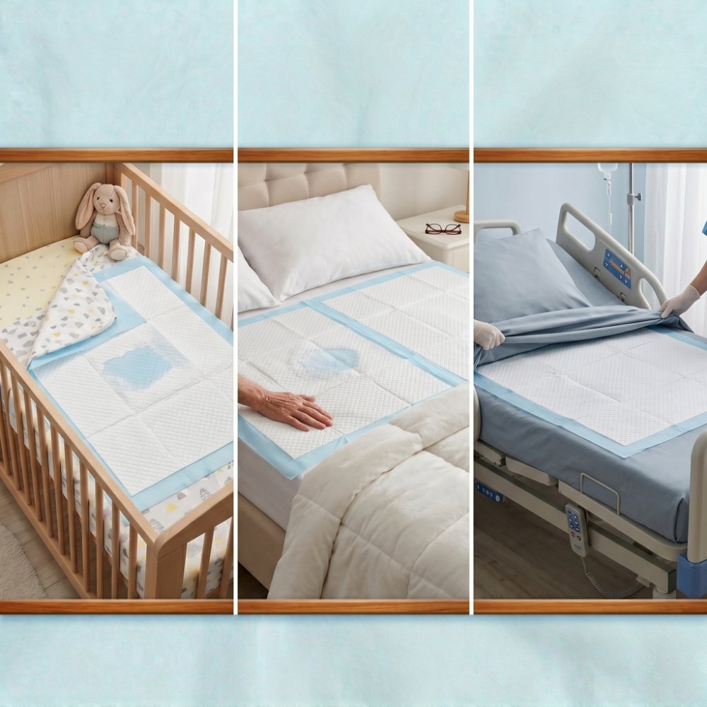 Bocioland Set aleze impermeabile de unica folosinta 25 bucati 90x60 cm