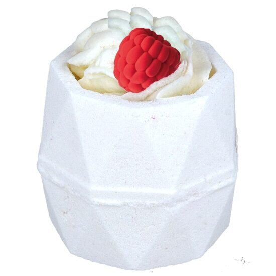 Bomb Cosmetics Bomba de baie handmade cu figurina White Raspberry Bath Blaster 160g
