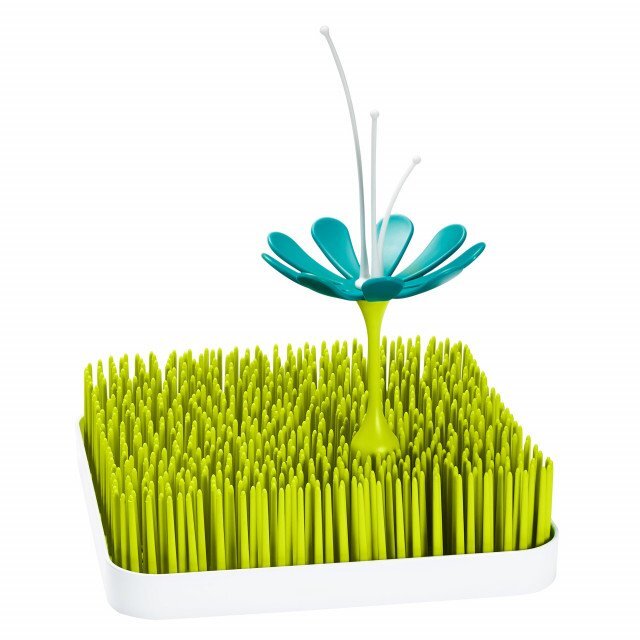 BOON Accesoriu pentru uscare biberoane Stem teal