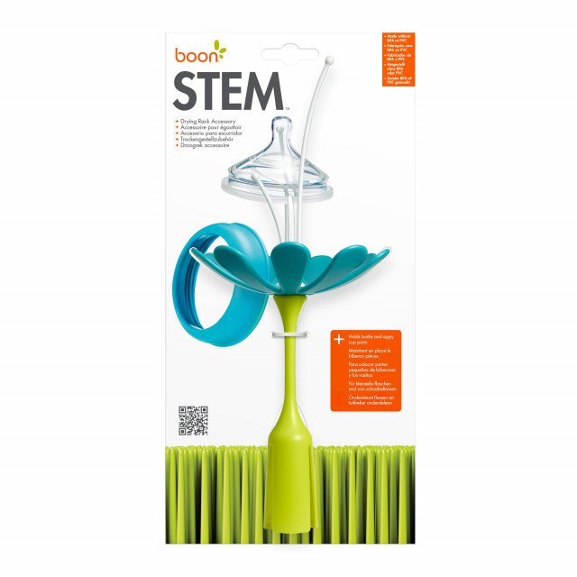 BOON Accesoriu pentru uscare biberoane Stem teal