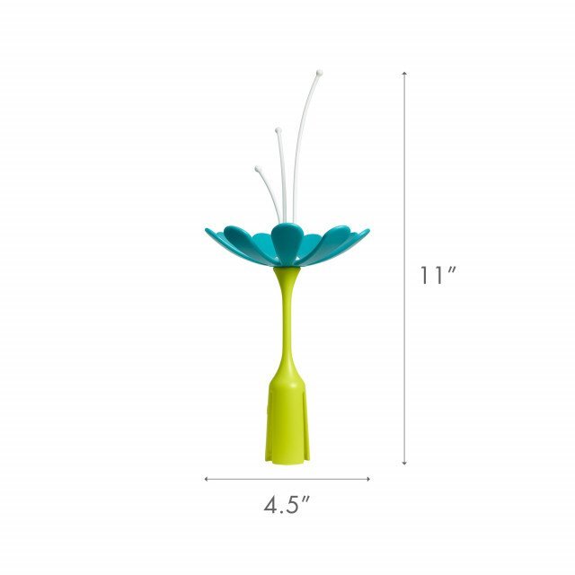 BOON Accesoriu pentru uscare biberoane Stem teal