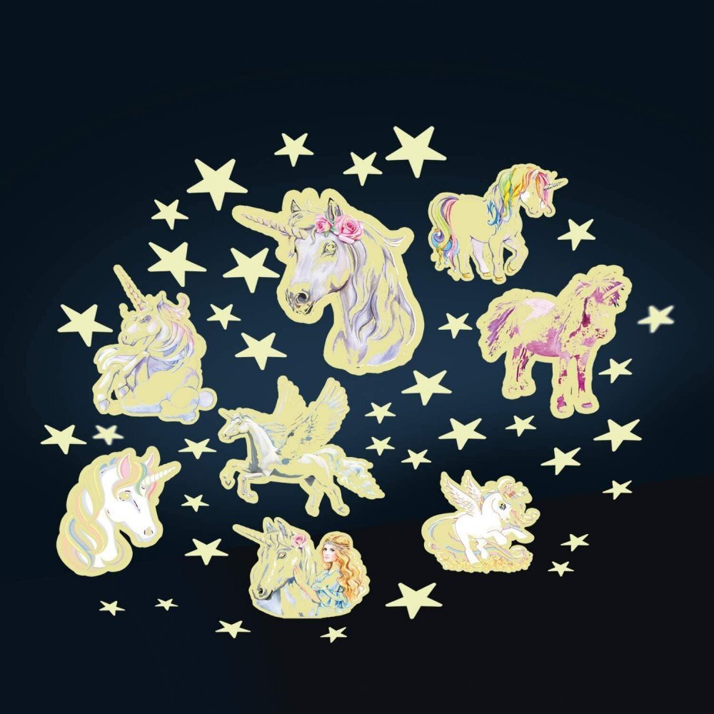 Brainstorm Set reflectorizant Unicorni si stele