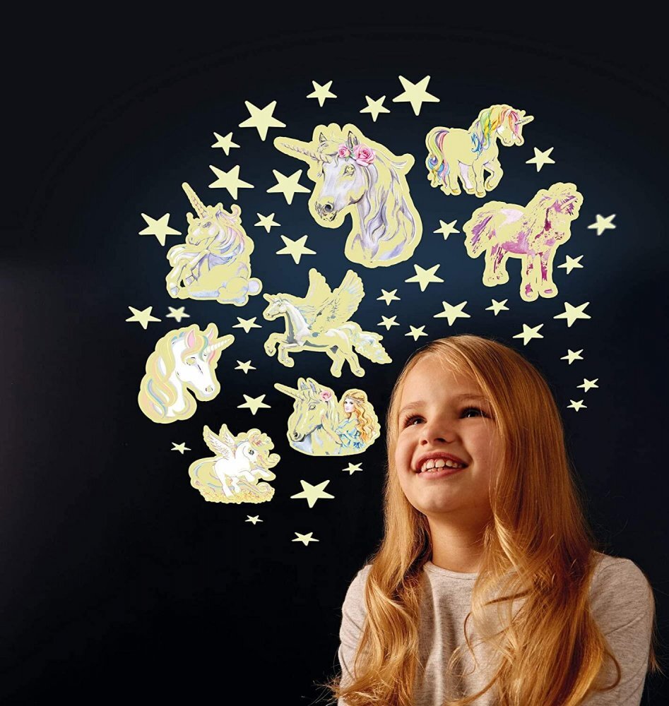 Brainstorm Set reflectorizant Unicorni si stele