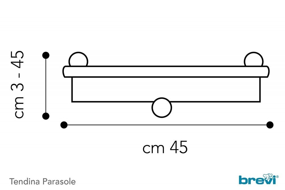 Brevi Parasolar auto retractabil