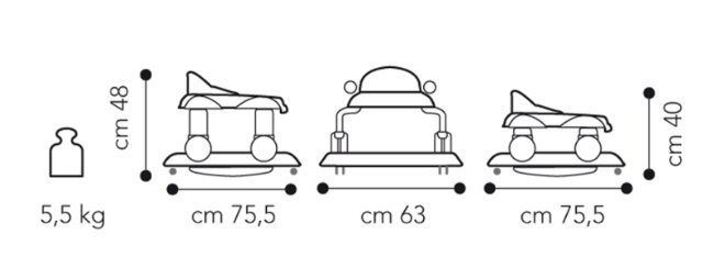 Brevi Premergator Giocagiro 3 in 1