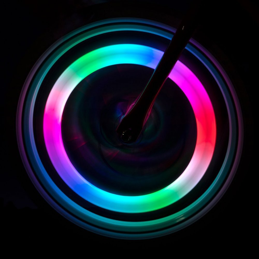 Brightz Lumina led colorata clip-on RBG pentru spite Spoke