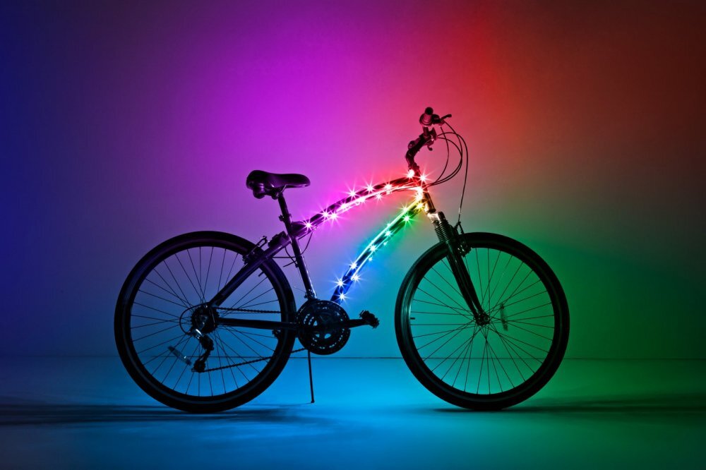 Brightz Lumina led decorativa pentru cadru bicicleta