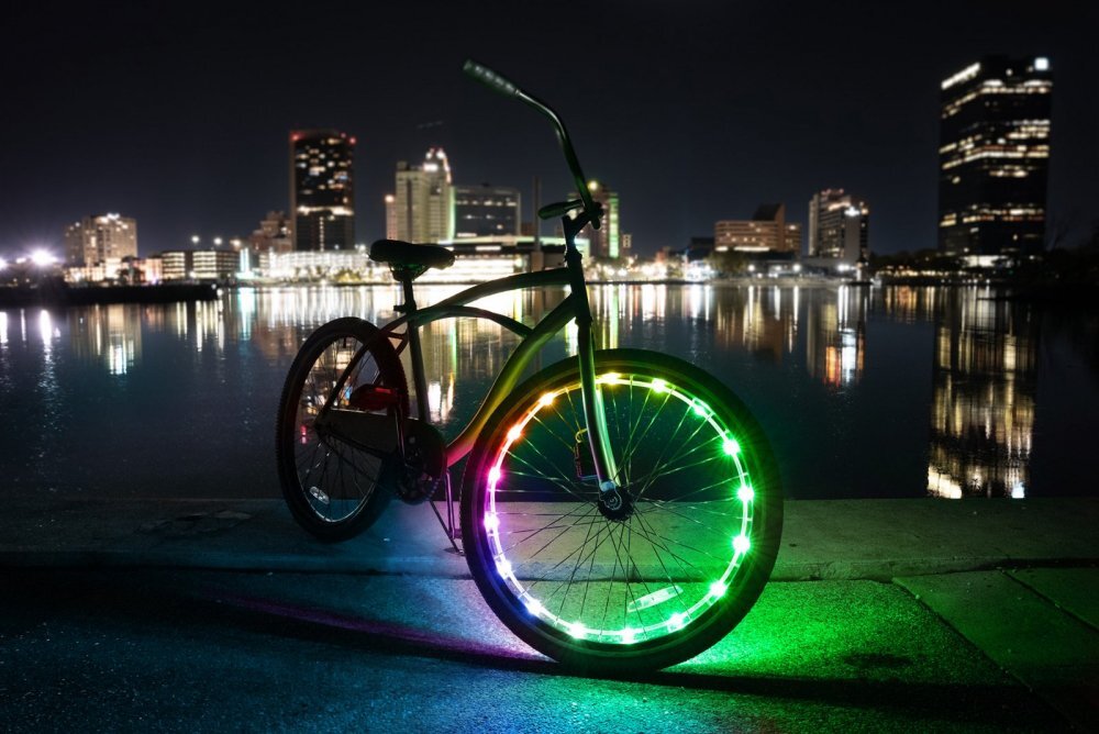 Brightz Lumina led decorativa pentru roti bicicleta Wheel