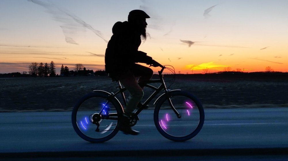 Brightz Lumina led dubla pentru spite bicicleta Orbit