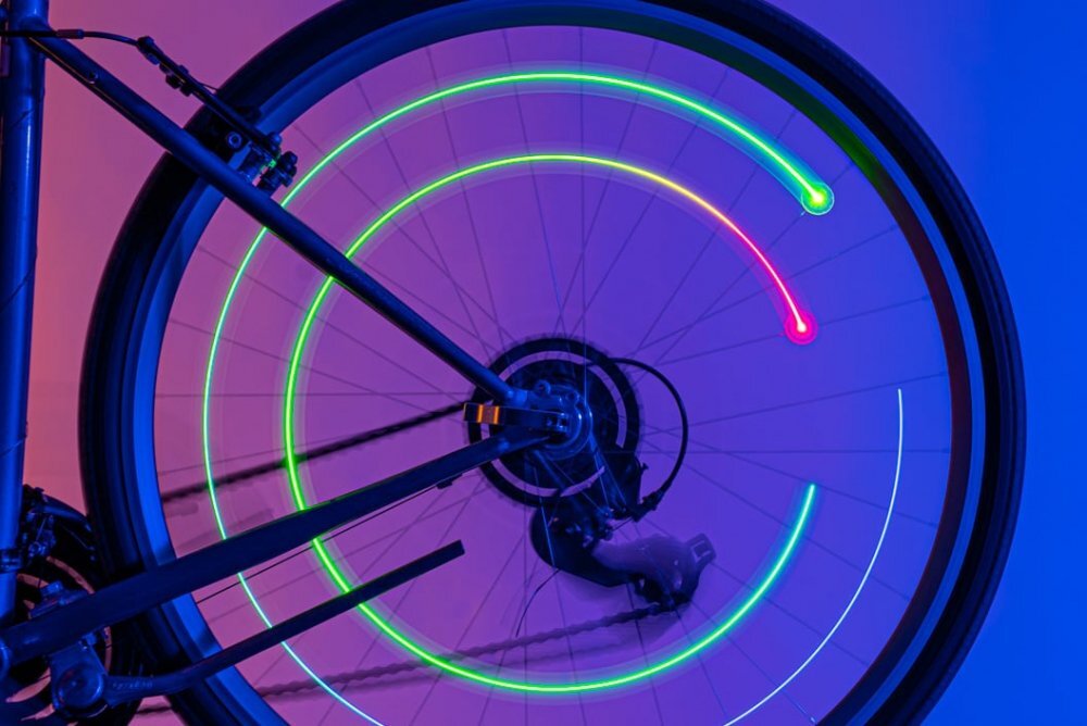 Brightz Lumina led dubla pentru spite bicicleta Orbit