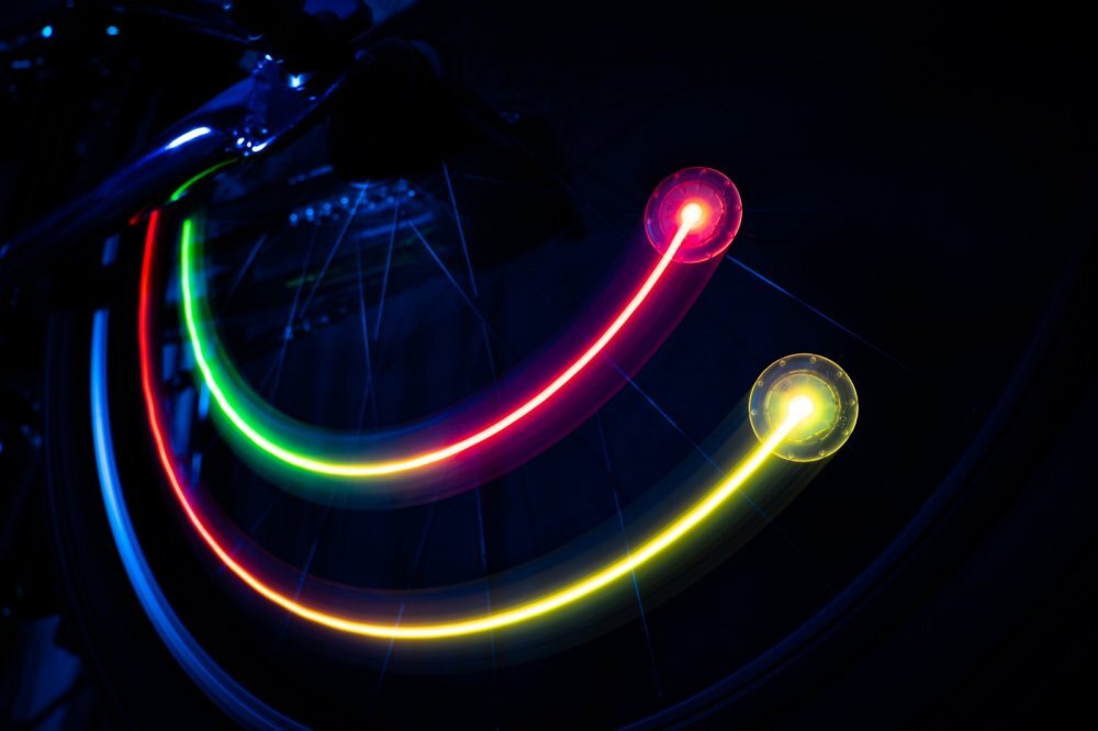 Brightz Lumina led dubla pentru spite bicicleta Orbit