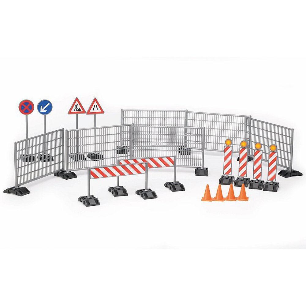 BRUDER Accesorii balustrade semne rutiere si stalpi