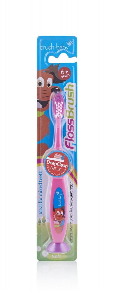 Brush Baby Periuta de dinti Flossbrush 6 ani+