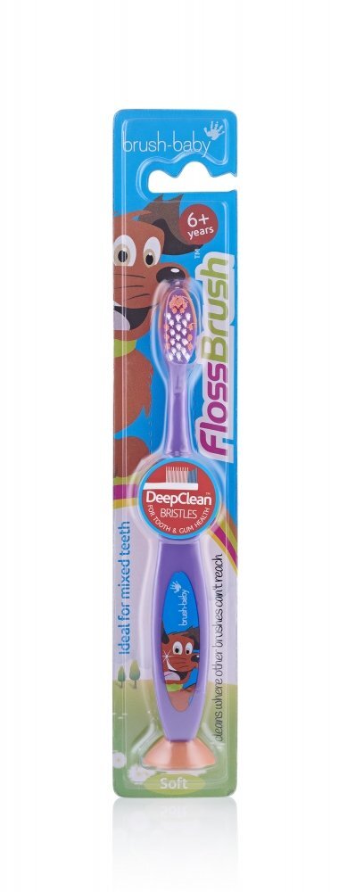 Brush Baby Periuta de dinti Flossbrush 6 ani+
