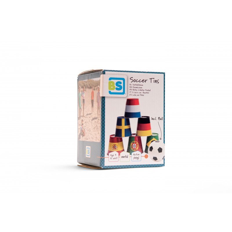 BS Toys Fotbal cu conserve joc de tras la tinta