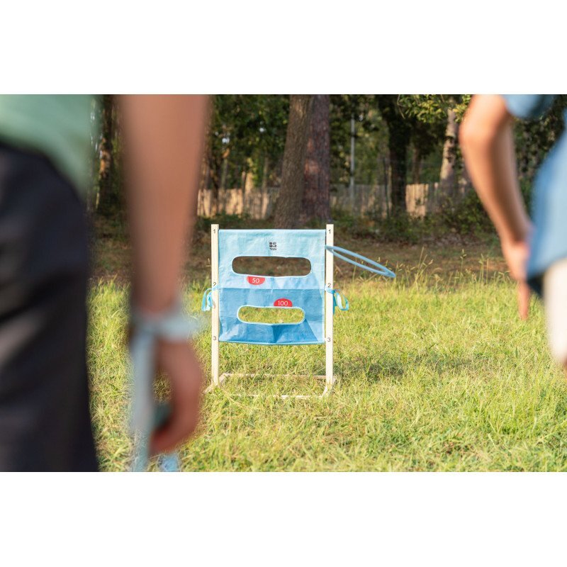 BS Toys Joc 2 in 1 pentru copii Aruncarea discului si scara
