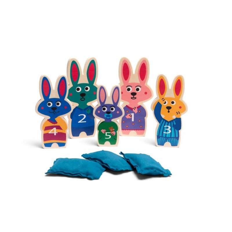 BS Toys Joc de aruncare la tinta Iepurasii la culcare
