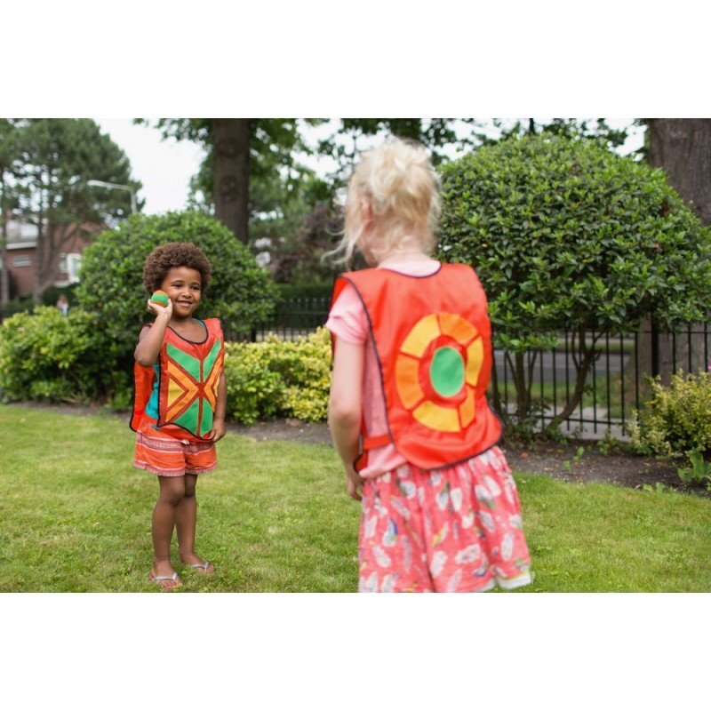 BS Toys Joc de coordonare Belly Catch cu 4 veste