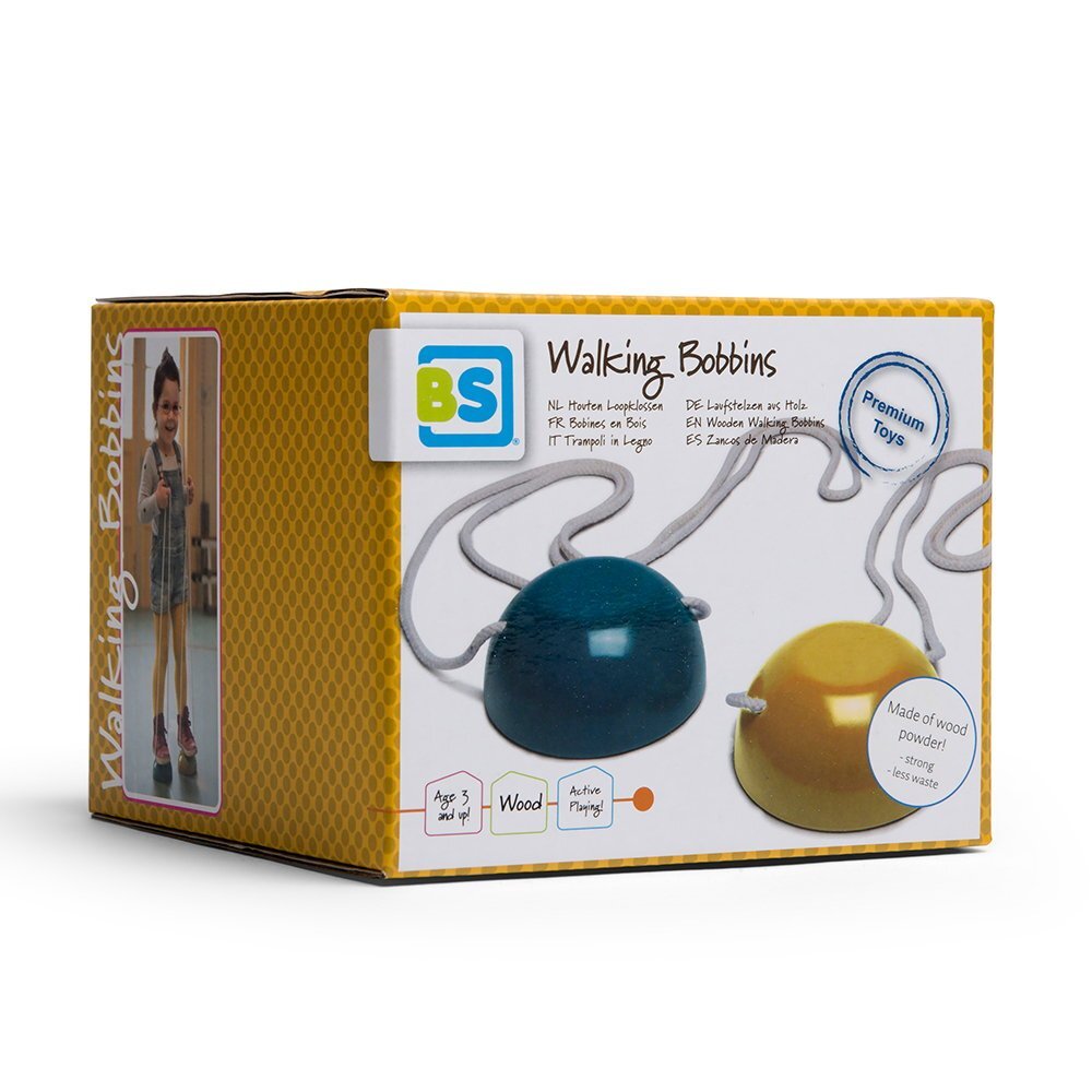 BS Toys Joc de echilibru din lemn Picioroange