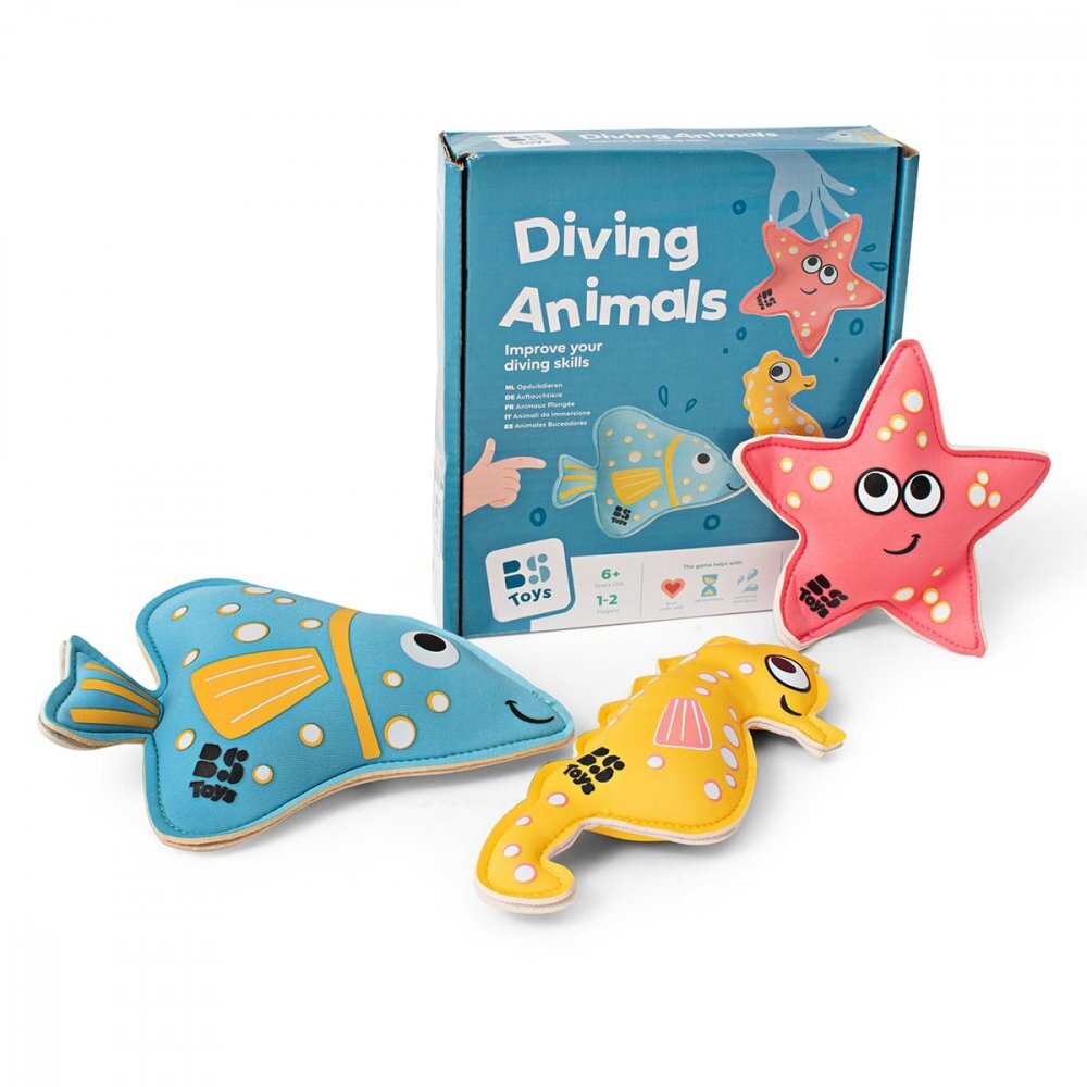 BS Toys Joc pentru scufundari animale subacvatice