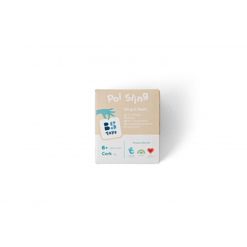 BS Toys Panglici cu maner pentru dans Poi Sling