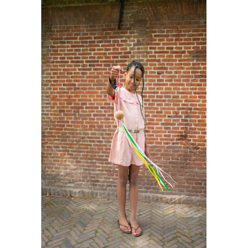 BS Toys Panglici cu maner pentru dans Poi Sling