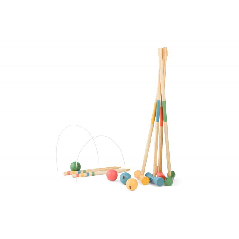 BS Toys Set de Croquet din lemn