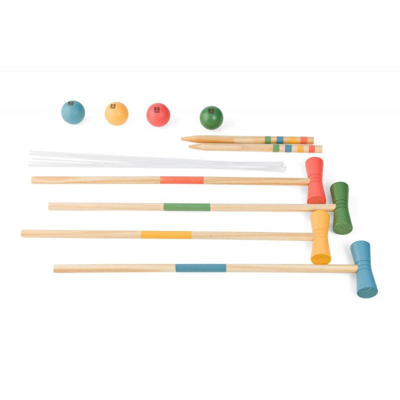 BS Toys Set de Croquet din lemn