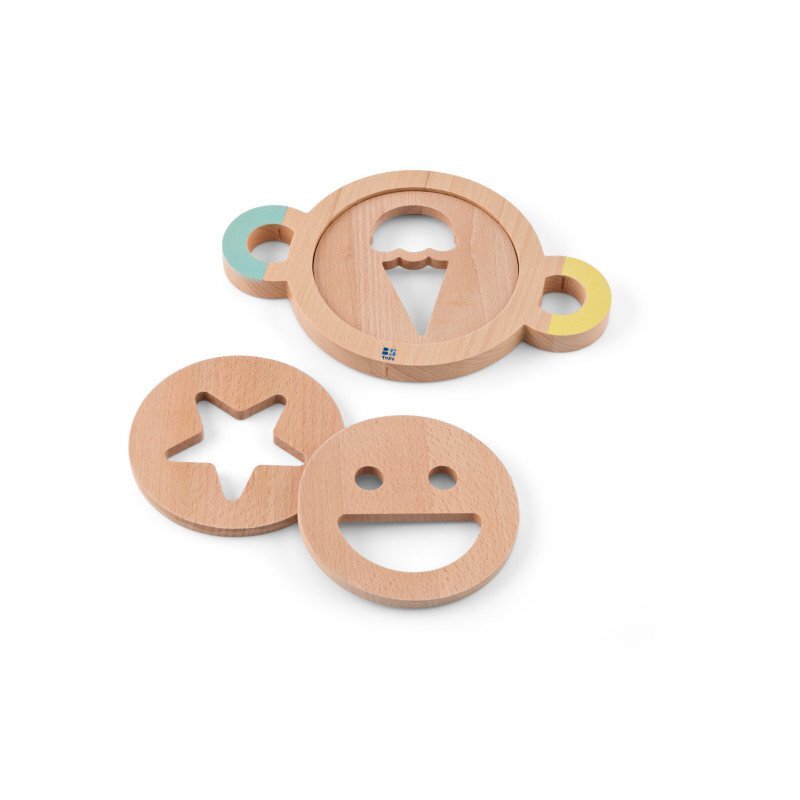 BS Toys Set de forme pentru nisip din lemn