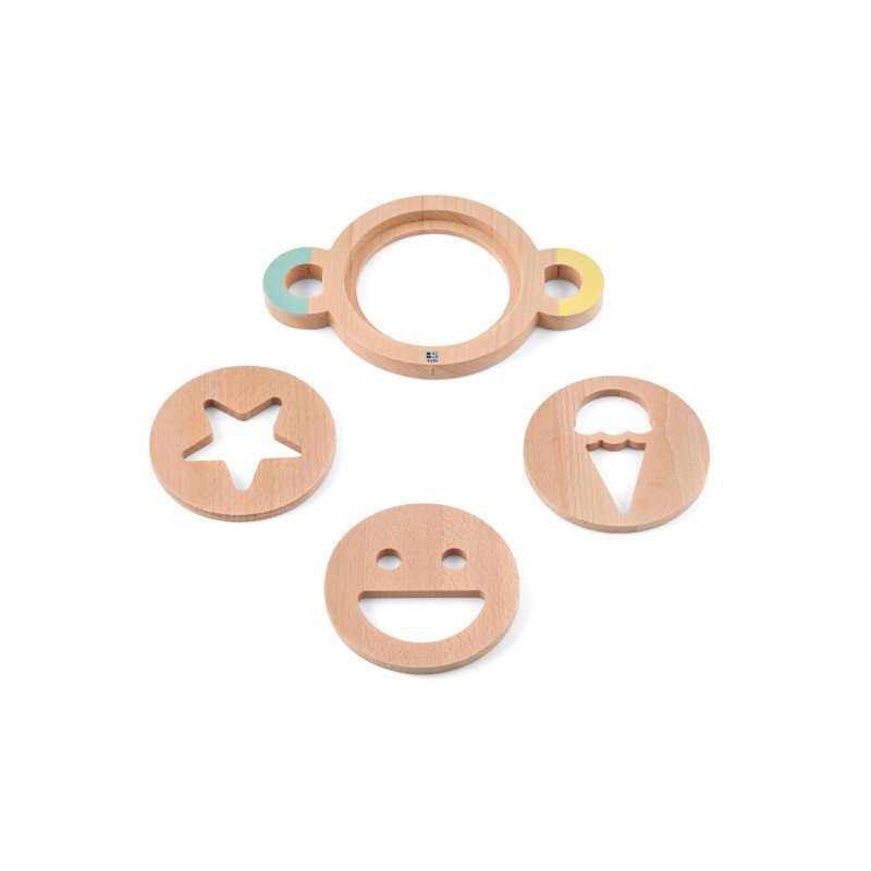 BS Toys Set de forme pentru nisip din lemn