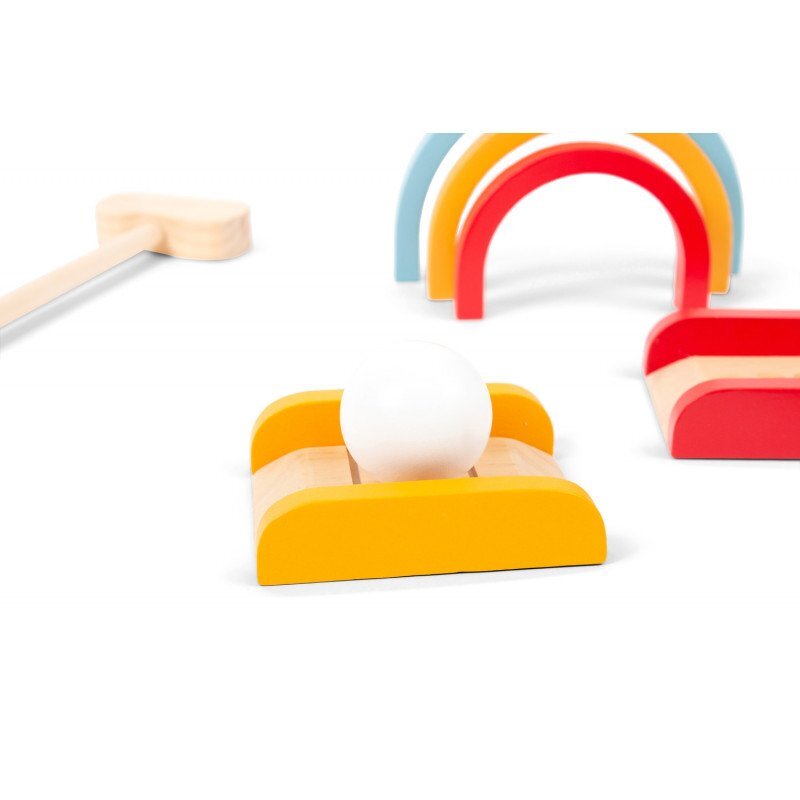 BS Toys Set de golf din lemn